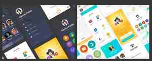 یو آی برای آپلکیشن فست فود لایه باز و آماده JoyFood — food delivery iOS UI Kit