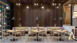 کافه‌ای دنج با طراحی مدرن و فضایی دلنشین برای اسکچاپ