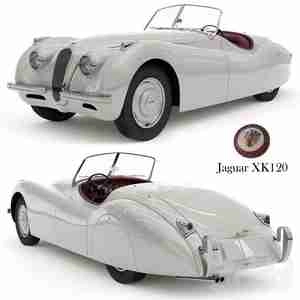 ماشین جکوار قدیمی Jaguar XK120