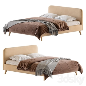 تخت خواب مدرن Bed Lightsey 160