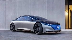 Mercedes Vision EQS ماشین بنز 3d