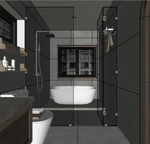 طراحی اتاق خواب مینیمال برای اسکچاپ