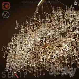 لوستر مدرن  Chandelier SERIP BIJOUT OVAL X-LARGE CHANDELIER