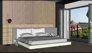 طراحی داخلی اتاق خواب مدرن برای اسکچاپ