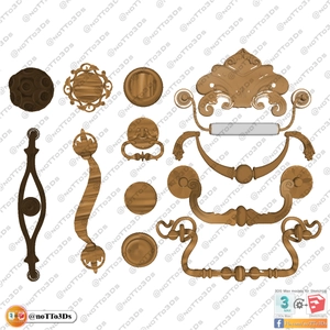 انواع دستگیره برای اسکچاپ