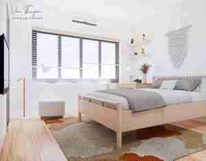 طراحی داخلی اتاق خواب مدرن برای اسکچاپ