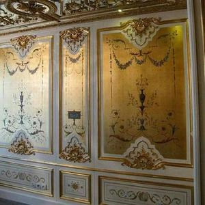موتیف روی دیوار وسقف وکمد بسیارزیبا