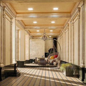 طراحی معماری نما و محوطه