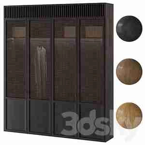 کابینت ژاپنی با تهویه حصیری