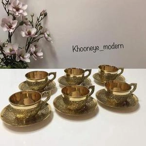 ست جام وچایخوری برنزی