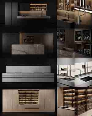 پک کامل آشپزخونه و ناهارخوری با کیفیت و مدرن