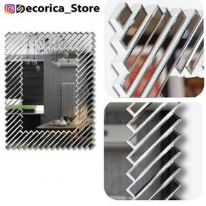 آینه دکوراتیو تراش خورده مستطیل