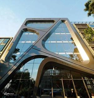 رندر نمای مدرن