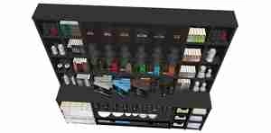 ویترین مغازه قهوه فروشی برای اسکچاپ