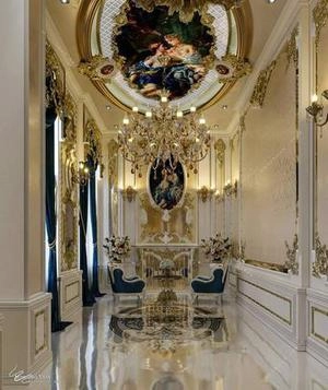 طراحی داخلی کلاسیک Paradis Wedding Hall