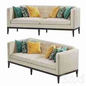 مبل دو نفره Sofa Modern Gray