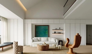 طراحی دکوراسیون داخلی تابلو فیروزه ای