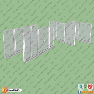 پنجره UPVC برای اسکچاپ