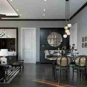 ترکیبی از سبک کلاسیک و مدرن در طراحی نشیمن برای اسکچاپ