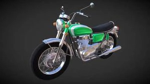 yamaha-sports650-xs1-1970 موتور