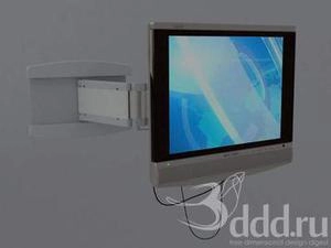 ابجکت  3d مانیتور اتاق پزشکی