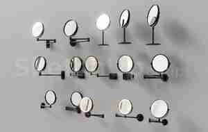 مجموعه آینه دیواری سرویس بهداشتی برای اسکچاپ