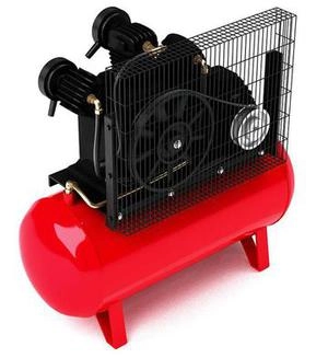 آبجکت 3d پمپ باد کارگاهی