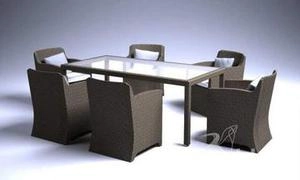 ابجکت میز صندلی مدرن نهارخوری