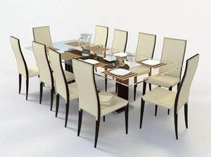 ابجکت میز صندلی مدرن نهارخوری