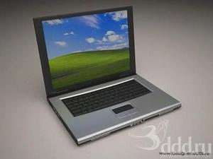 ابجکت 3d لپ تاب قدیمی