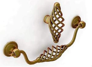 ابجکت 3d دستگیره درب کمد کلاسیک