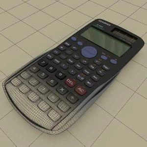 ابجکت 3d ماشین حساب