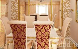 ابجکت میز صندلی  ناهارخوری طرح کلاسیک