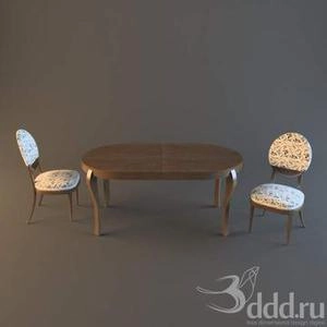 ابجکت میز صندلی مدرن نهارخوری
