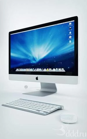 ابجکت 3d کامپیوتر اپل