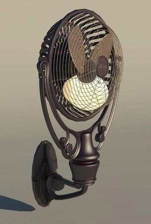 ابجکت  3d پنکه قدمی دیئاری