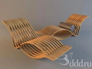 ابجکت 3d صندلی پارامتریک