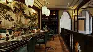 طراحی داخلی فضای رستوران برای اسکچاپ