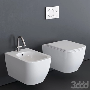 Scarabeo Ceramiche Teorema 2.0 WallHung WC