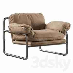 صندلی چرمی دزموند