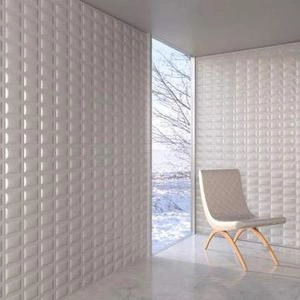 دیوار سه بعدی پترن با طرح مربع