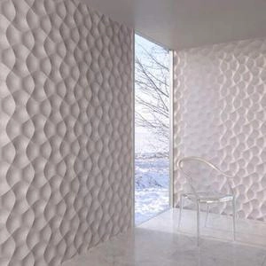 دیوار سه بعدی پترن با طرح موج دار