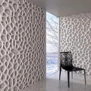 دیوار سه بعدی پترن پارامترک