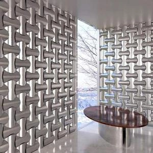 دیوار سه بعدی پترن فلزی براق