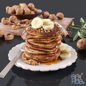 برگ زیتون سر سفره با گردونه و غذا