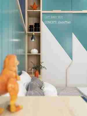 اتاق کودک با رنگ های شاد و طرح های خلاقانه برای اسکچاپ