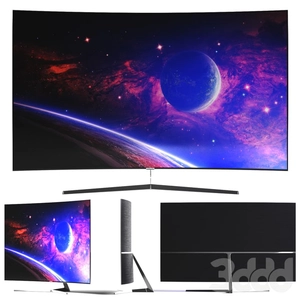 تلویزیون هوشمند خمیده سامسونگ Premium UHD 4K سری 9 MU9000