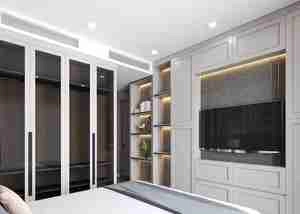 طراحی داخلی اتاق خواب مدرن و شیک برای اسکچاپ