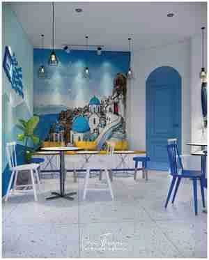 طراحی داخلی کافی شاپ برای اسکچاپ