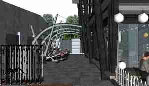 طراحی کافه TRUONG  تلفیق طراحی مدرن و دل‌نشین برای اسکچاپ